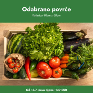 Od 13.7. nova cijena 139 EUR